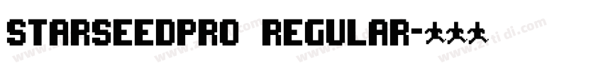 StarseedPro Regular字体转换